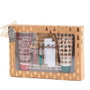 Unisex Honey & Brown Sugar Complete Pedicure Personal Gift Set Men's or Women's